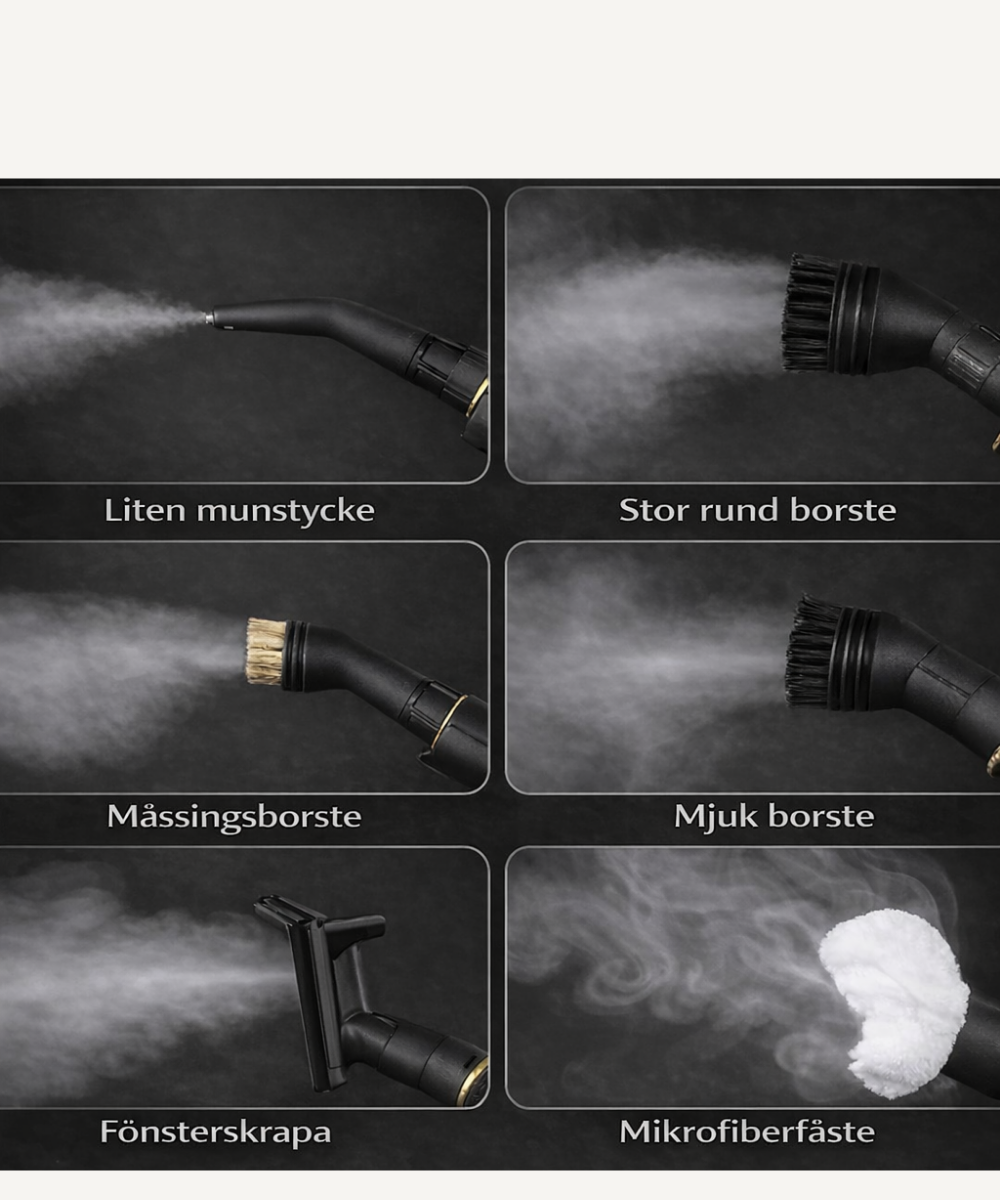 KvikkSteam™ Ångrengörare