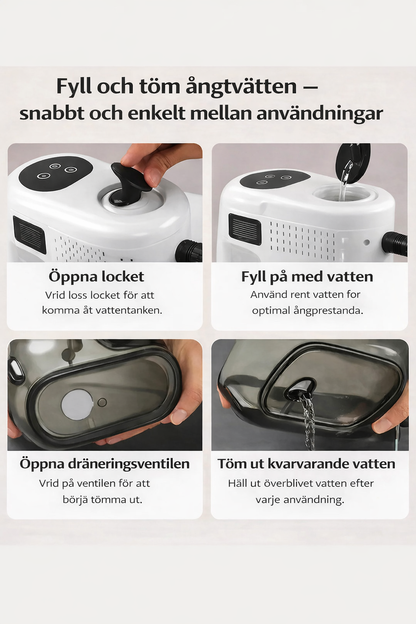 KvikkSteam™ Ångrengörare