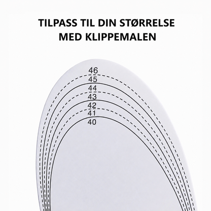 SteadyStep™ – Innleggssåler med fotbuestøtte