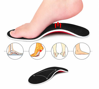 SteadyStep™ – Innleggssåler med fotbuestøtte
