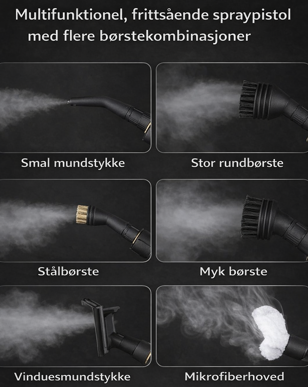 KvikkSteam™ Damp Cleaner